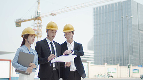 商务广告团队合作企业谈论工作实拍视频