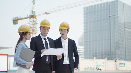 商务广告团队合作企业谈论工作实拍视频