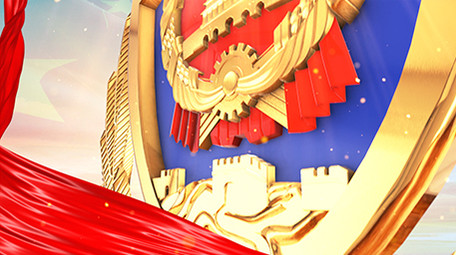 大气公安警察E3D片头展示AE模板