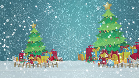 欢乐圣诞节时尚促销图文模板