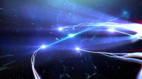 震撼科技光线片头01