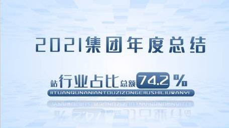 简约科技风企业年度总结数据AE模板