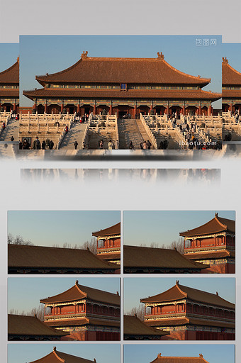 北京故宫太和殿摄影图片