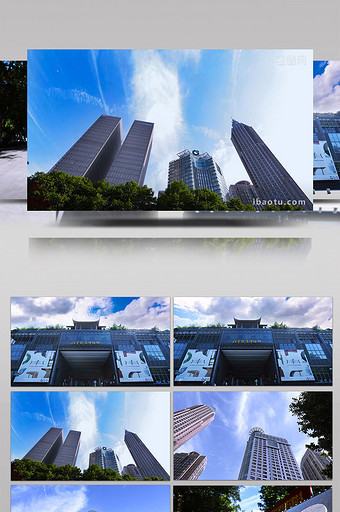 南京延时摄影江宁织造博物馆新世界广场图片