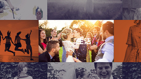 时尚图文节奏感快闪视频ae模板