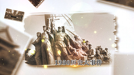 复古时间线历史回顾图文介绍AE模板