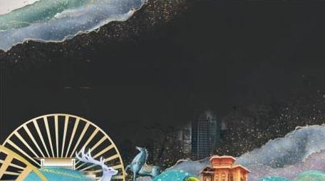 简洁大气中国风水墨房地产宣传展示AE模板