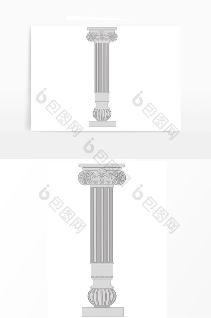 欧式罗马石膏柱图片图片