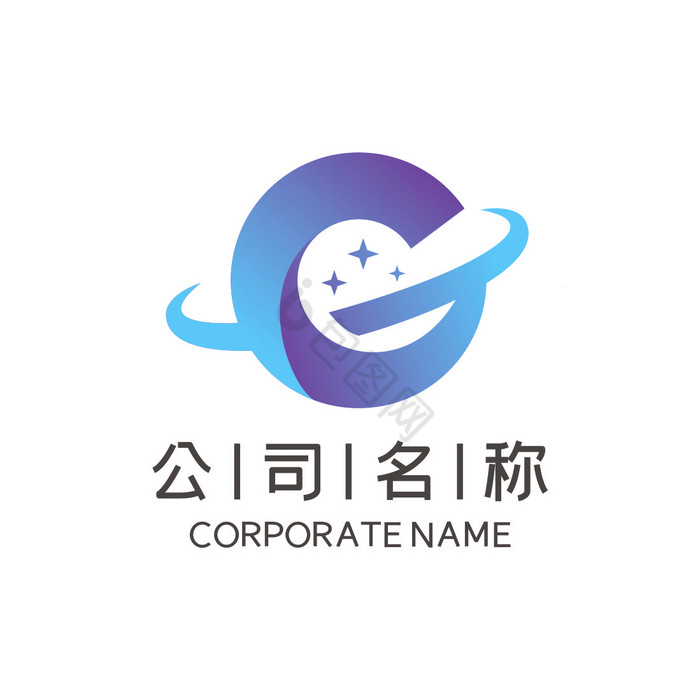 字母G公司企业星球LOGO标志VI科技