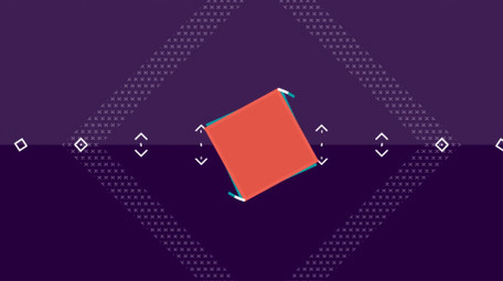 字符串元素喷射图形MG动画片头AE模板