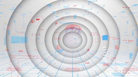 科技类浅色系背景视频AE模板