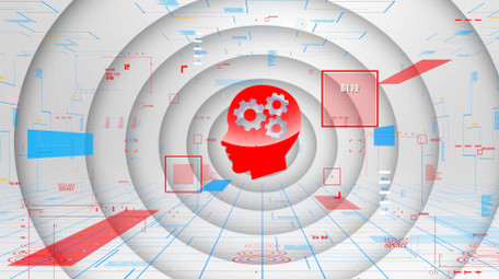 科技类浅色系背景视频AE模板