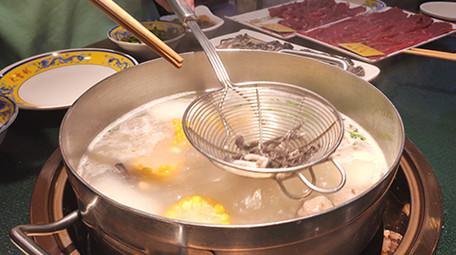 粤式火锅吃火锅美食餐饮实拍视频