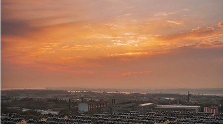 日出日落晨曦太阳升起8K延时摄影