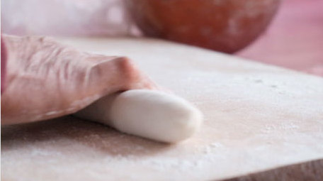 餐饮美食居家做饭包饺子实拍