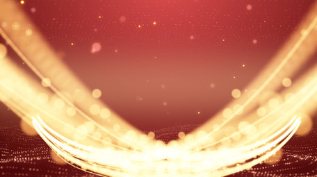 红色党政文字标题片头PR模板