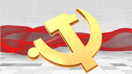 简洁党政党建图文展示片头AE模板