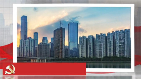 简洁党政党建图文展示片头AE模板