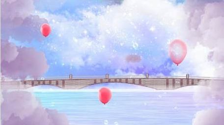 卡通梦幻场景背景视频素材