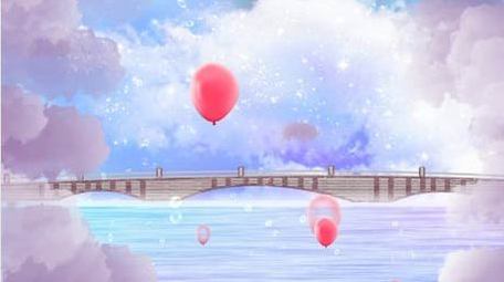 卡通梦幻场景背景视频素材