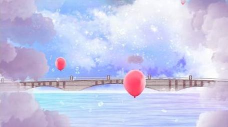 卡通梦幻场景背景视频素材