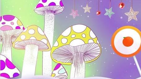 卡通梦幻糖果背景视频