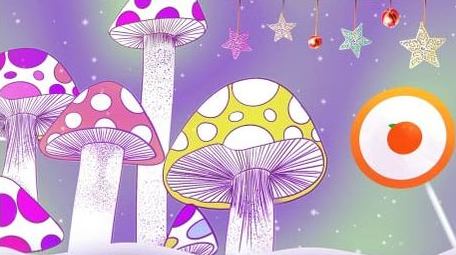 卡通梦幻糖果背景视频