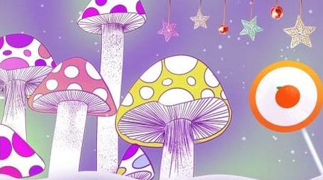 卡通梦幻糖果背景视频