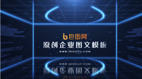 震撼大气科技商务图文展示AE模板