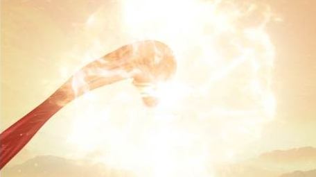 震撼党政金色文字标题片头AE模板