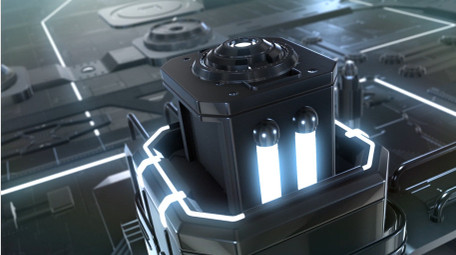 3D网络技术核心动画模型科技片头AE模板