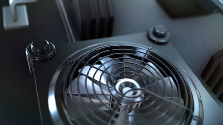 3D网络技术核心动画模型科技片头AE模板