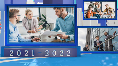 大气三维E3D企业科技图文展示AE模板