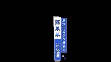 简洁商务企业新闻人名介绍字幕条AE模板