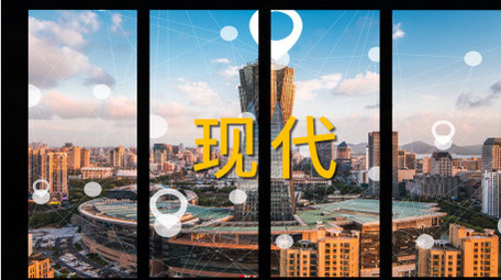 炫酷潮流城市图文快闪AE模板视频