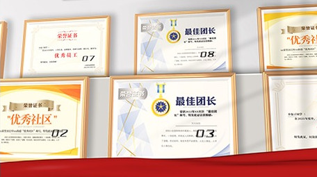 专利证书荣誉展示照片墙AE模板