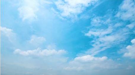 唯美自然天空蓝天白云4k实拍延时