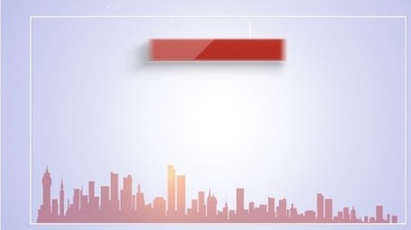 简洁红色组织架构机构分类