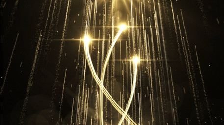 年会晚会活动颁奖图文AE模板