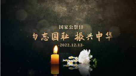 缅怀公祭日历史先烈蜡烛图文模板