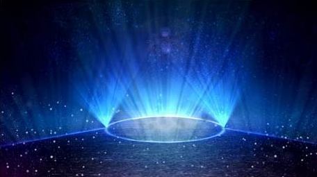 大气科技粒子商务发布会背景视频