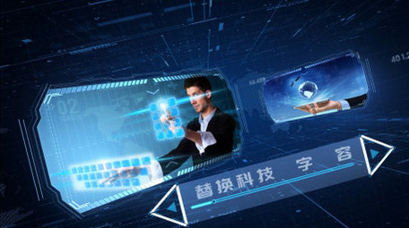 商务科技企业宣传图文AE模板