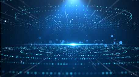 科技粒子大数据背景视频