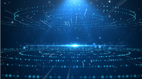 科技粒子大数据背景视频