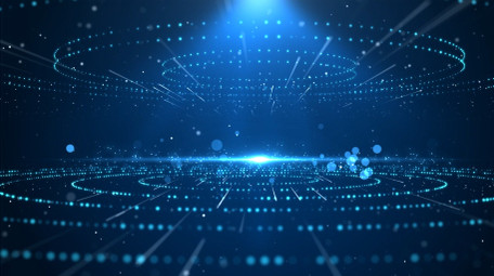 科技粒子大数据背景视频