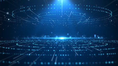 科技粒子大数据背景视频