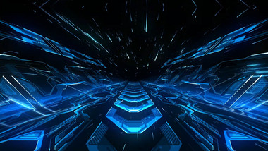 科技科幻时空穿梭背景视频