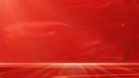 4K简约红色党政党建背景