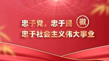 大气党政金句标语语录AE模板