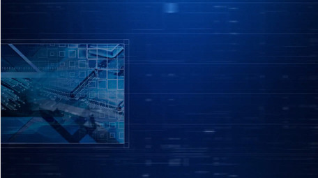 蓝色质感商务科技图文ae模板